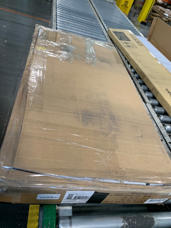 Photo 1 of ** NEW** Furologee 66” L Shaped Desk with Power Outlet, Reversible Computer Gaming Desk with File Drawer & 2 Monitor Stands for Home Office with Storage Shelves, Rustic Brown