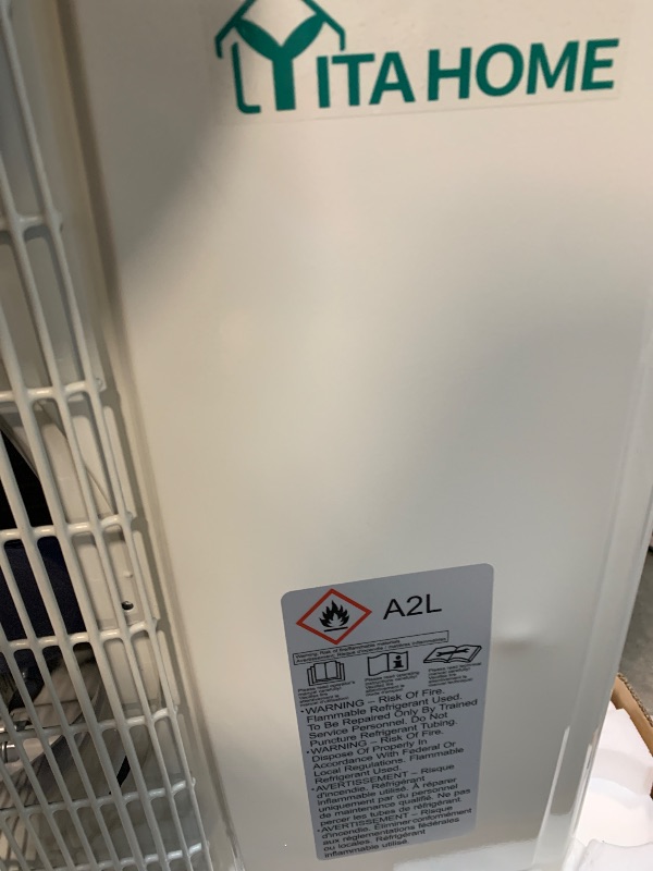 Photo 1 of ** USED/ MISSING CONTROL ** YITAHOME 12000 BTU Mini Split Air Conditioner Heat Pump System, Wifi Enabled 20 SEER2 115V Inverter Ductless AC Cool Up to 750 Sq. Ft, Compatible with Alexa, Complete Installation Kit, White