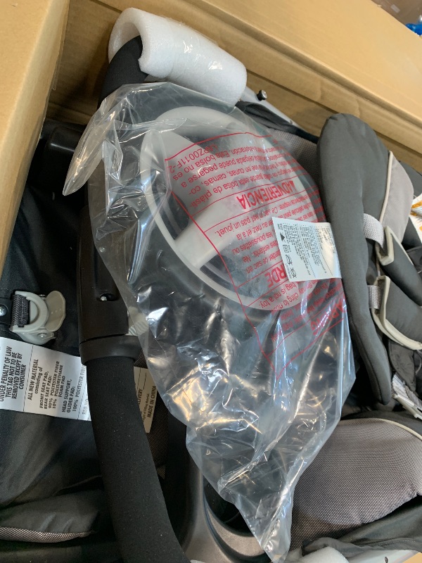 Photo 1 of ** NEW ** Graco Ready2Grow LX Stroller | 12 Riding Options | Accepts 2 Graco SnugRide Infant Car Seats, Glacier