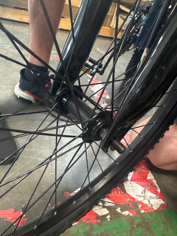 Photo 1 of ** FINAL SALE NO RETURN/ ASSEMBLED/ MISSING FRONT BRAKES AND NUTS SEE PHOTO ** Dynacraft Magna Echo Ridge 26" Mountain Bike – Rugged and Durable Design, Perfect for Teens and Adults Learning to Ride, Sturdy and Easy to Assemble, Ideal for Adventurers