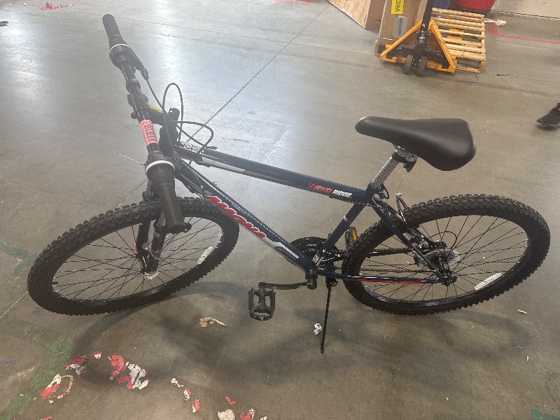 Photo 1 of ** FINAL SALE NO RETURN/ ASSEMBLED/ MISSING FRONT BRAKES AND NUTS SEE PHOTO ** Dynacraft Magna Echo Ridge 26" Mountain Bike – Rugged and Durable Design, Perfect for Teens and Adults Learning to Ride, Sturdy and Easy to Assemble, Ideal for Adventurers