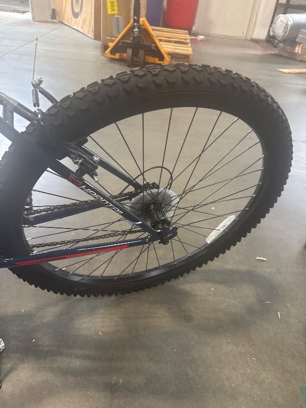 Photo 1 of ** FINAL SALE NO RETURN/ ASSEMBLED/ MISSING FRONT BRAKES AND NUTS SEE PHOTO ** Dynacraft Magna Echo Ridge 26" Mountain Bike – Rugged and Durable Design, Perfect for Teens and Adults Learning to Ride, Sturdy and Easy to Assemble, Ideal for Adventurers