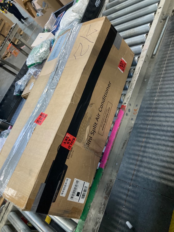 Photo 1 of ***Only inside unit***
Garvee 12000 BTU 12000 BTU Mini Split Air Conditioner Heat Pump System, 19 SEER2 Inverter Mini Split AC/Heating System, Ductless Wall Mount AC Unit Cool Up to 750 Sq. Ft, Installation Kits, 230V