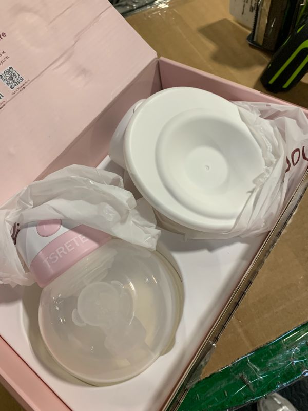 Photo 1 of * Similar Item *Momcozy M5 Lite Hands-Free Wearable Breast Pump, DoubleFit Flange for Baby-Like Comfort, 3 Modes & 9 Suction Levels, No Flange Insert or Hard Carry Case, 24mm, 2-Pack, Cozy Red