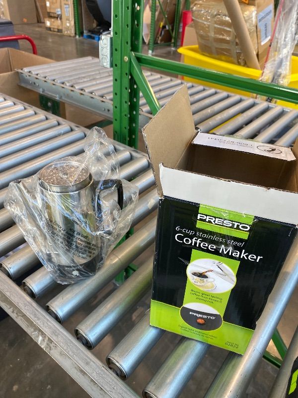 Photo 1 of *MISSING LID* Presto 02822 6-Cup Stainless-Steel Coffee Percolator