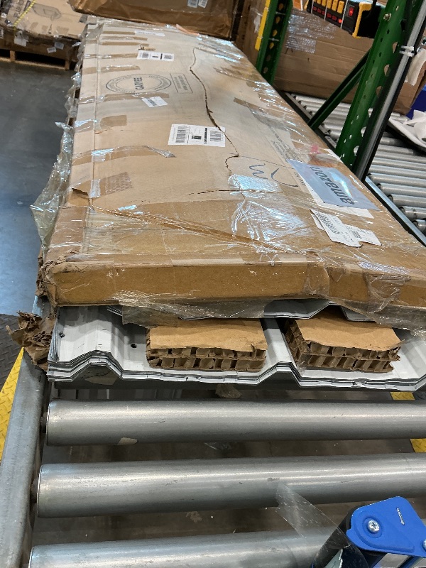 Photo 1 of *Partial Set - Check clerk notes*
Garveelife 20'x20'x13' Metal Carport for 2 Cars, Heavy Duty Car Ports for Heavy Snow, Reinforced Frame, Tall Metal Car Ports for Bass Boats, Full-Sized Pickup Trucks, and Tractors, N.W. 800 Lbs