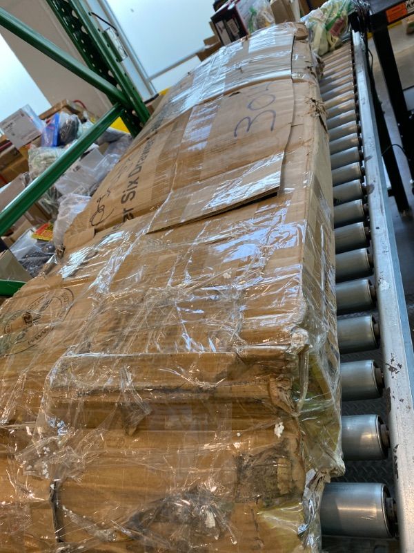 Photo 1 of **MISSING PARTS**Green Dresser, Modern 6 Drawer Dresser for Bedroom with Gold Handle and Large Drawer, Wood Double Chest of Drawers and Storage Organizer for Living Room, Hallway, Entryway