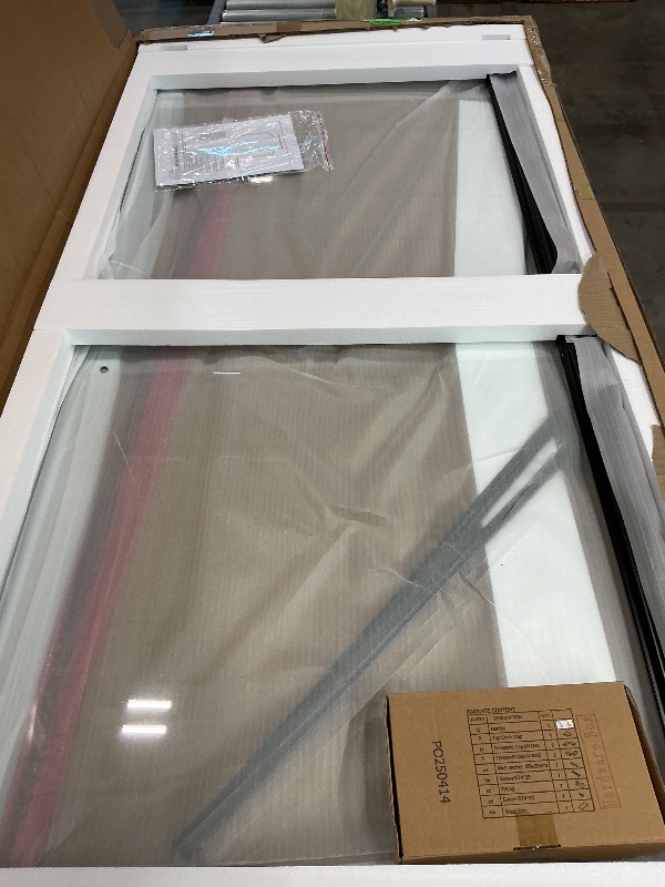 Photo 1 of ACE DECOR 34-35.4" W x 72" H Frameless Pivot Shower Door, 1/4" (6mm) Clear SGCC Tempered Glass Shower Door, Pivot Swing Shower Glass Door in Matte Black Finish, Reversible Installation