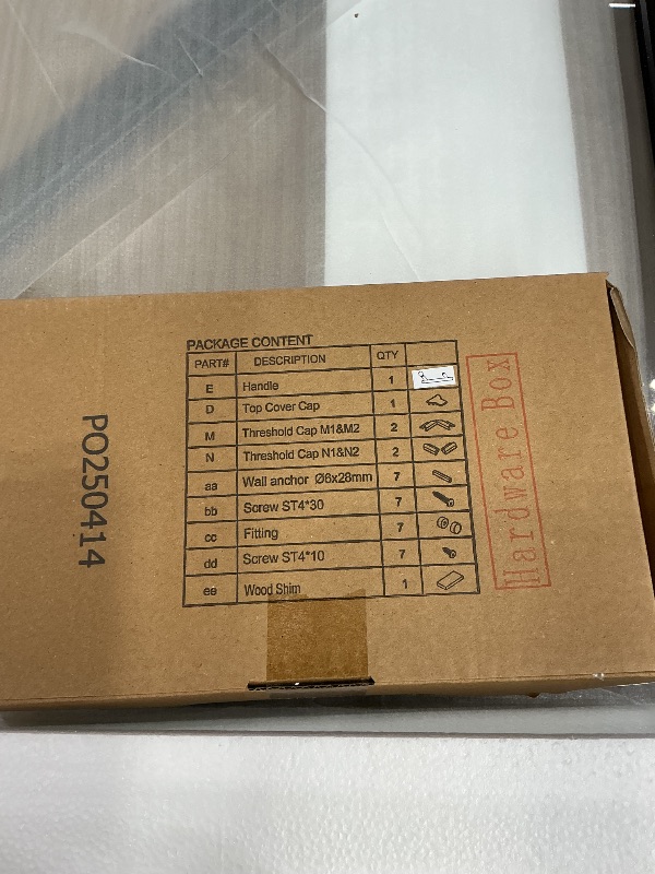 Photo 1 of ACE DECOR 34-35.4" W x 72" H Frameless Pivot Shower Door, 1/4" (6mm) Clear SGCC Tempered Glass Shower Door, Pivot Swing Shower Glass Door in Matte Black Finish, Reversible Installation