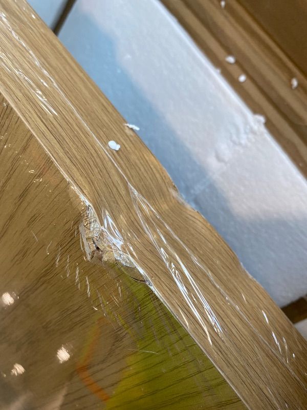 Photo 1 of *Minor Damaged* Venusmiles Floating Shelves for Wall, 72 Inch Wide x 12 Inch Deep Floating Shelves, Long Wood Floating Wall Shelf Shelves for Living Room Bathroom Bedroom Kitchen Home - (Oak, 72" W x 12" D x 2" H)