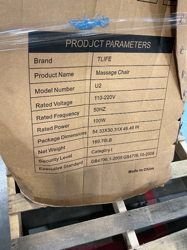Photo 1 of ***SEE CLERK COMMENTS*** TLIFE Massage Chair Full Body, 160°Zero Gravity Recliner with Body Scan, 50" SL-Track Shiatsu Massage Chair, Fixed Point Massage, Foot Rollers, 12 Auto Modes, Deep Yoga Stretch, Heating, Grey
