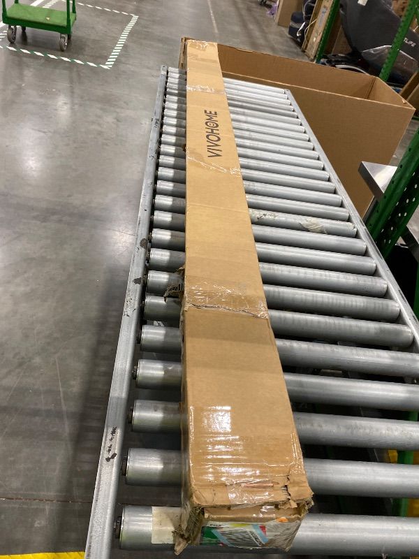 Photo 1 of *Minor Damaged*VIVOHOME Projector Screen Pull Down, 16:9 80 Inch Retractable Projection Screen, HD 4K Manual Pull Movie Screen for Home Theater, Cinema, Office (70Wx40H Inch Display Area)