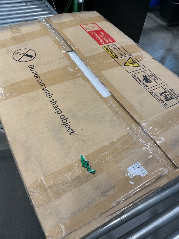 Photo 1 of ***SEE CLERK COMMENTS*** YITAHOME Vanity Desk Set with Large 35" LED Mirror and Lights, Makeup Table with 4 Drawers & Stool, 2 AC Outlets and 2 USB Ports, Adjustable Lighting, Modern Ample Storage Dressing Table, White