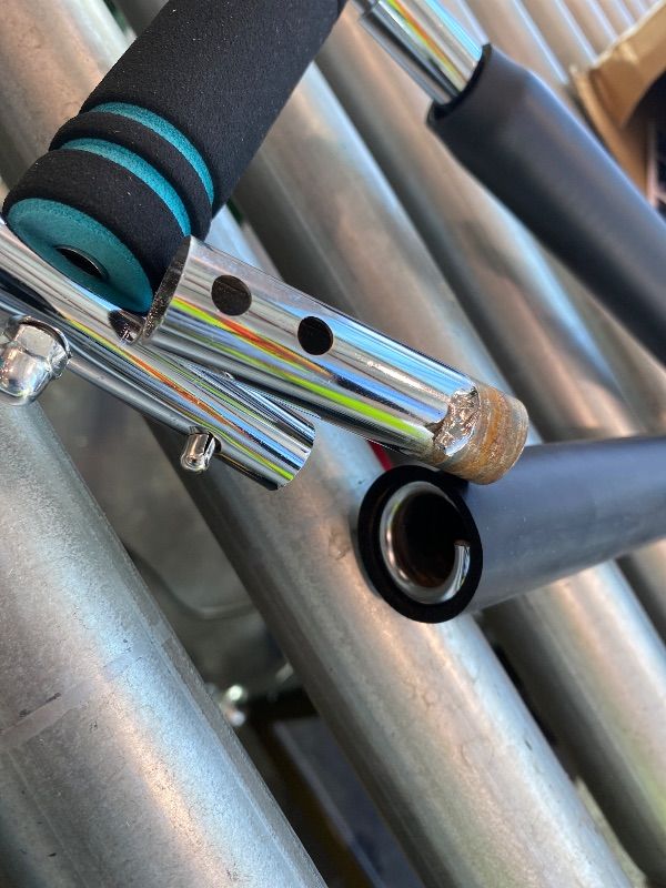 Photo 1 of *MAJOR DAMAGE* Twister Arm Trainer, Adjustable Twister Arm Chest Exerciser for Men & Women, Detachable Power Twister Home Fitness Equipment for Enhancing Upper Body Muscle -Blue