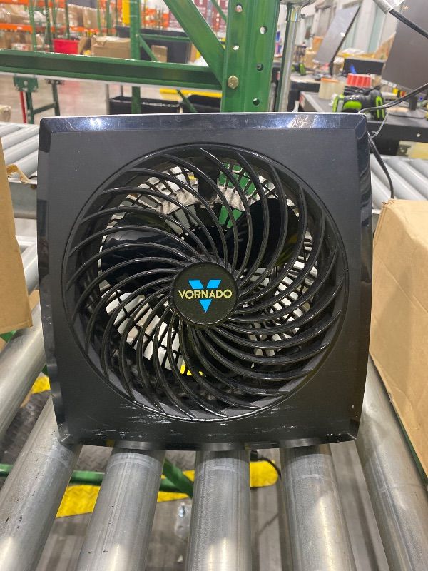 Photo 1 of **MAJOR DAMAGE*** Vornado 573T Small Room Air Circulator Fan with Pivoting Head, Easy Clean Removable Grille, 3 Speed Settings, Black