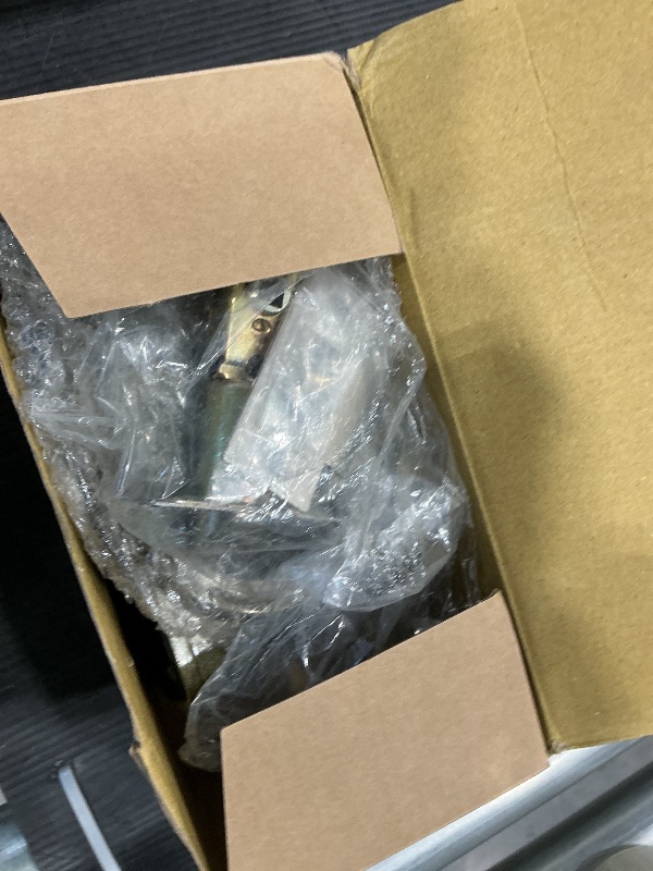 Photo 1 of *Missing Parts*
MiLocks TKK-02AQ Digital Door Knob Handle Lock with Electronic Keypad - Keyless Entry Smart Door Lock with Adjustable Latch Locks, Audible Tones for Interior Front Doors & More, Antique Brass