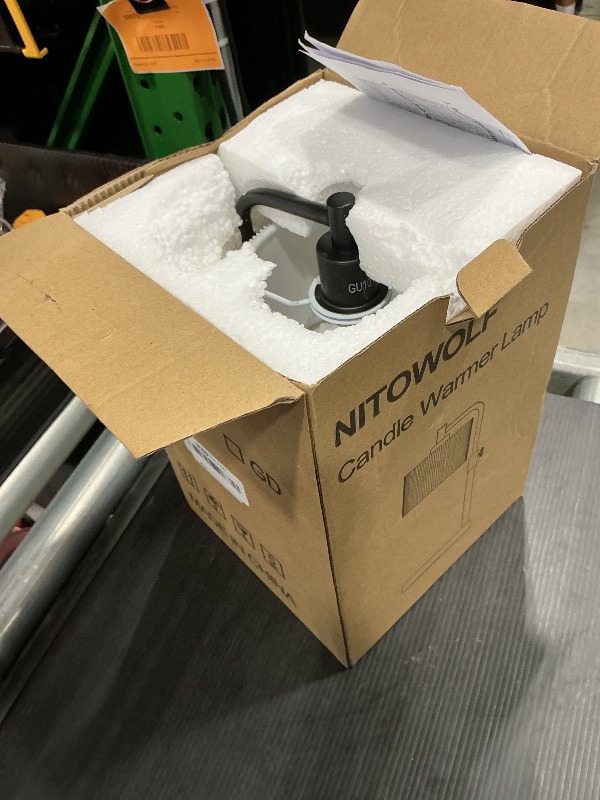 Photo 1 of *Untested*
NITOWOLF Candle Warmer Lamp with Timer, Candle Wax Warmer Adjustable Height Candle Lamp Warmer for Jar Candles, House Warming Gifts Home Decor Gifts for Women (Black-Upgrade)