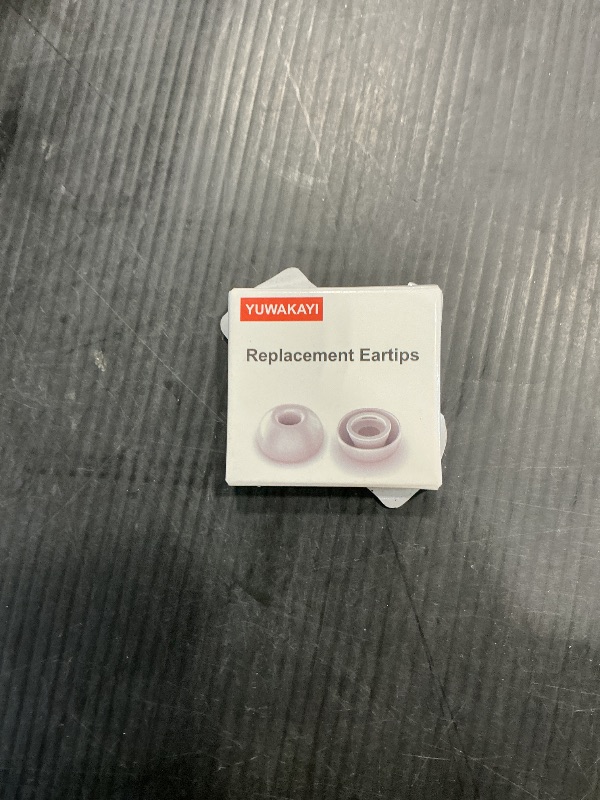 Photo 1 of [3 Pairs] Replacement Ear Tips for Airpods Pro and Airpods Pro 2nd Generation with Noise Reduction Hole,Silicone Ear Tips for Airpods Pro with Portable Storage Box and Fit in The Charging Case(Medium)