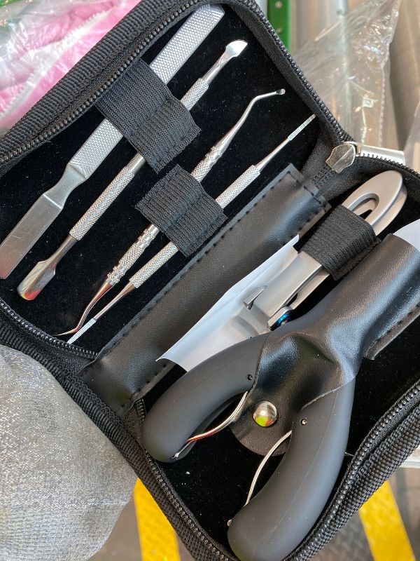 Photo 1 of *Minor Damage*
Toenail Clippers for Seniors Thick Toenail, Podiatrist Toe Nail Clipper Kits for Adult, Men, Women, Super Sharp Curved Blade Large Nail Tools, at Home Ingrown Toenail Remove Kit, 6 Pieces