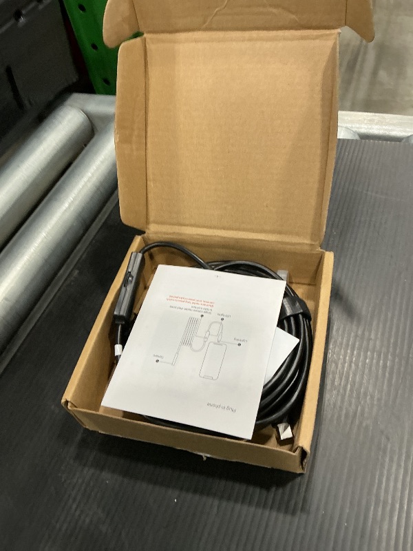 Photo 1 of [Dual-Lens] Endoscope Camera with Light, 1920P HD Borescope with 8+1 Adjustable LED Lights, IP67 Waterproof 16.5FT Semi-Rigid Snake Cord Inspection Camera for iPhone, iPad and Android Phone (Type C)