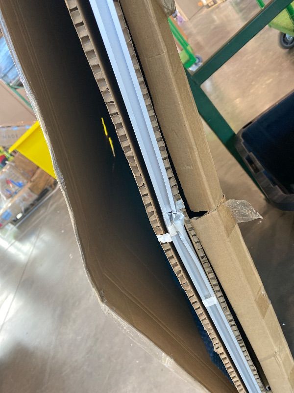 Photo 1 of *Minor Damaged - Check clerk notes*
DexBoard Premium 72"x 48" Multipurpose Magnetic Dry Erase Board with Aluminum Frame | Versatile Wall-Mounted Whiteboard with Pen Tray for Enhanced Office and Classroom Presentations