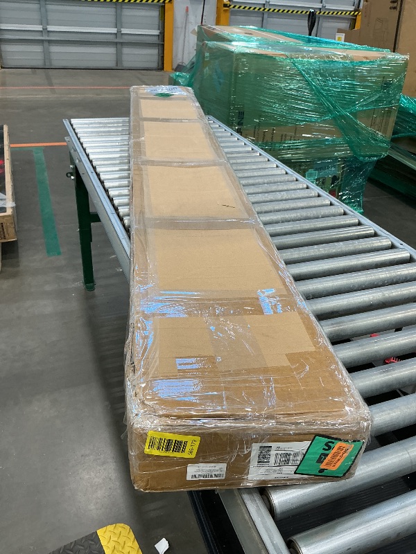 Photo 1 of 32in x 84in Sliding Barn Door with 5.5FT Barn Door Hardware kit & Handle Included, Solid MDF Wood Slab Covered with Water-Proof & Scratch-Resistant PVC Surface,Simple DIY Assembly,Chevron Pattern