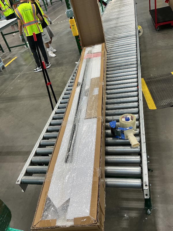 Photo 1 of 32in x 84in Sliding Barn Door with 5.5FT Barn Door Hardware kit & Handle Included, Solid MDF Wood Slab Covered with Water-Proof & Scratch-Resistant PVC Surface,Simple DIY Assembly,Chevron Pattern