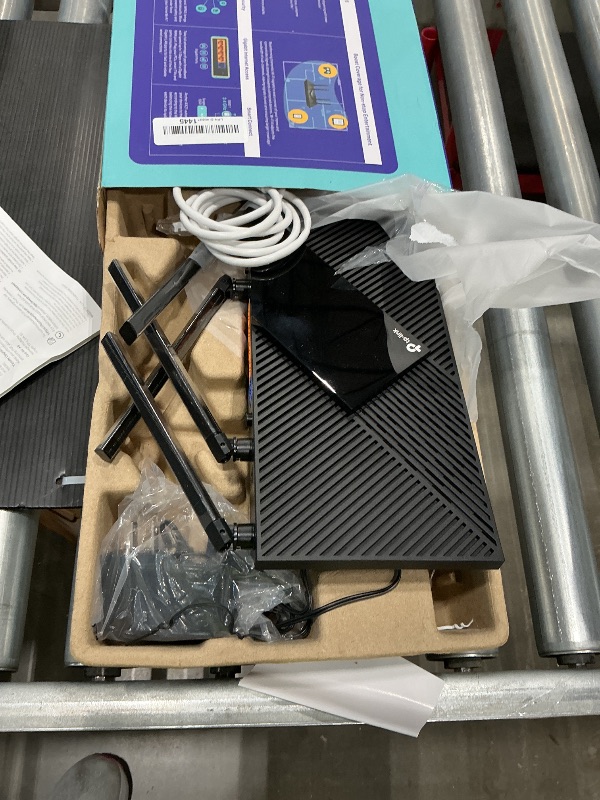 Photo 1 of TP-Link AX1800 WiFi 6 Router V4 (Archer AX21) – Dual Band Wireless Internet, Gigabit, Easy Mesh, Works with Alexa - A Certified for Humans Device, Free Expert Support