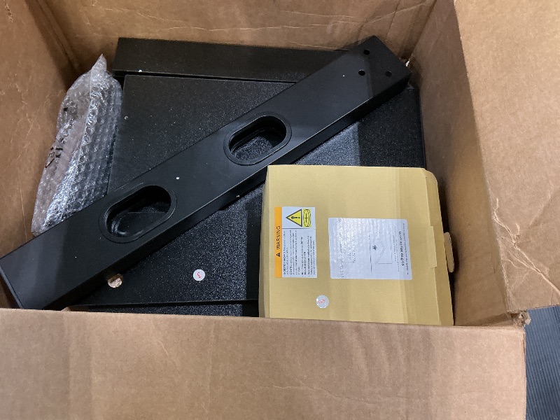 Photo 1 of ***SEE CLER COMMENTS*** Rolanstar TV Stand with Mount and Power Outlet 51.2", Swivel TV Stand Mount for 32/45/55/60/65/70 inch TVs, Height Adjustable Modern Entertainment Center with Storage & LED Lights, TV Table Black