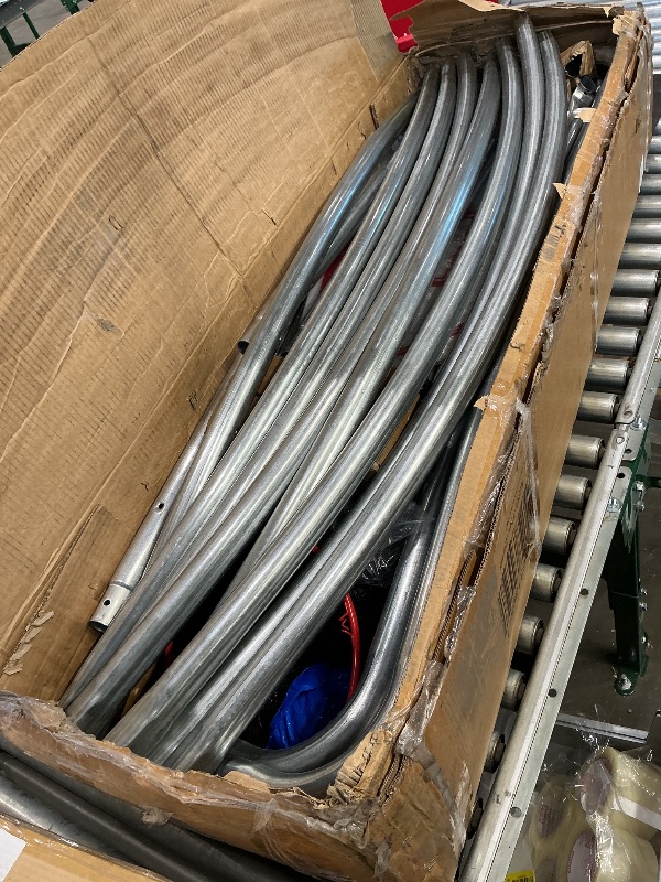 Photo 1 of ***SEE CLERK COMMENTS*** Upgraded 16FT 15FT 14FT 12FT 10FT 8FT Trampoline Outdoor with Basketball Hoop and Net, Capacity for 4-6 Kids and Adults