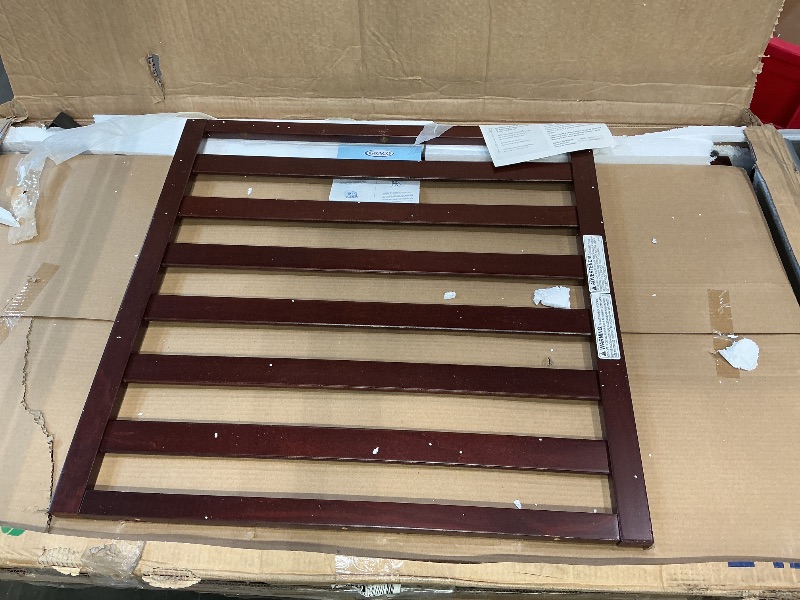 Photo 1 of ***SEE CLERK COMMENTS*** Graco Wilfred 5-in-1 Convertible Crib (Espresso) – GREENGUARD Gold Certified, Converts to Toddler Bed and Full-Size Bed, Fits Standard Full-Size Crib Mattress, Adjustable Mattress Support Base