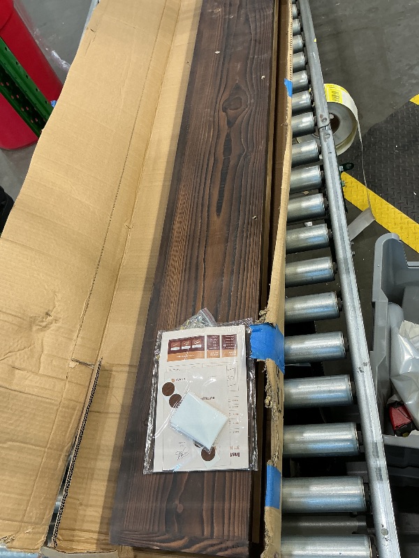 Photo 1 of ***SEE CLERK COMMENTS*** Avana Floating Fireplace Mantle - Mantles for Over Fireplace - Wall Mount Fireplace Mantel Shelves - Handcrafted Natural Wood Fireplace Mantels - Fireplace Mantel 72 Inches x 8 x 3 - Rustic Brown