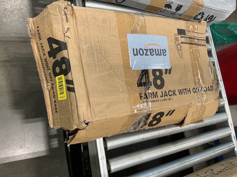 Photo 1 of *Missing Parts - Check clerk notes*
BIG RED Farm Jack 48" with Jack Base Mate,Utility High Lift Farm Jack with Off-Road Jack Base Stand to Alleviate Jack Hoisting Sinkage,Sand Mud Snow Recovery Kit for Car Truck Jeep ATV SUV UTV