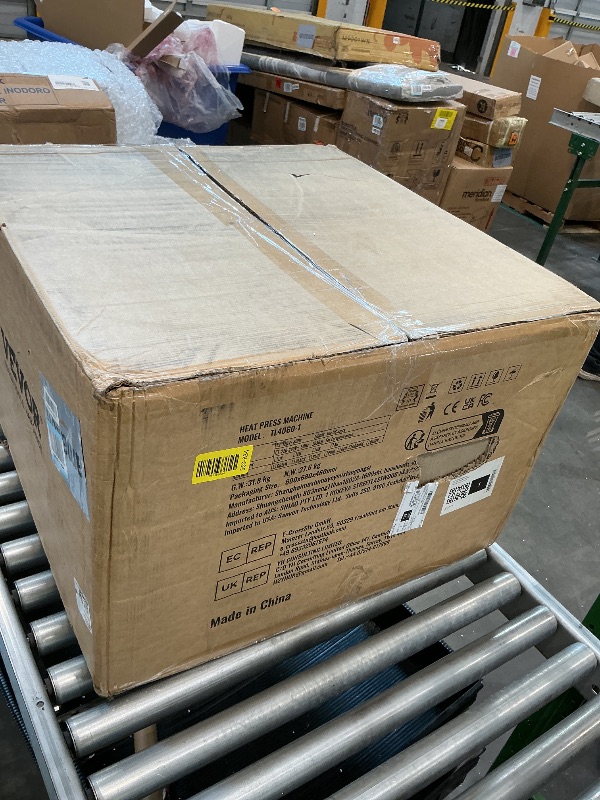 Photo 1 of *Untested*
VEVOR Heat Press 16x24, 1700W Power Heat Press Machine, Fast Heating, High Pressure Heat Press Machine for T-Shirt, Digital Industrial Sublimation Printer for Heat Transfer Vinyl, Easy to Use, Black