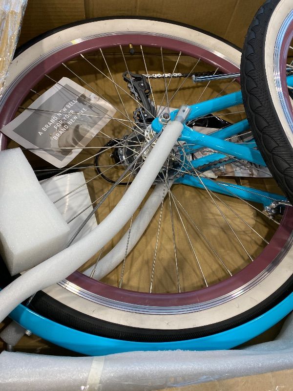 Photo 1 of sixthreezero EVRYjourney Women's Beach Cruiser Bike, Step-Through Touring Hybrid Bicycle