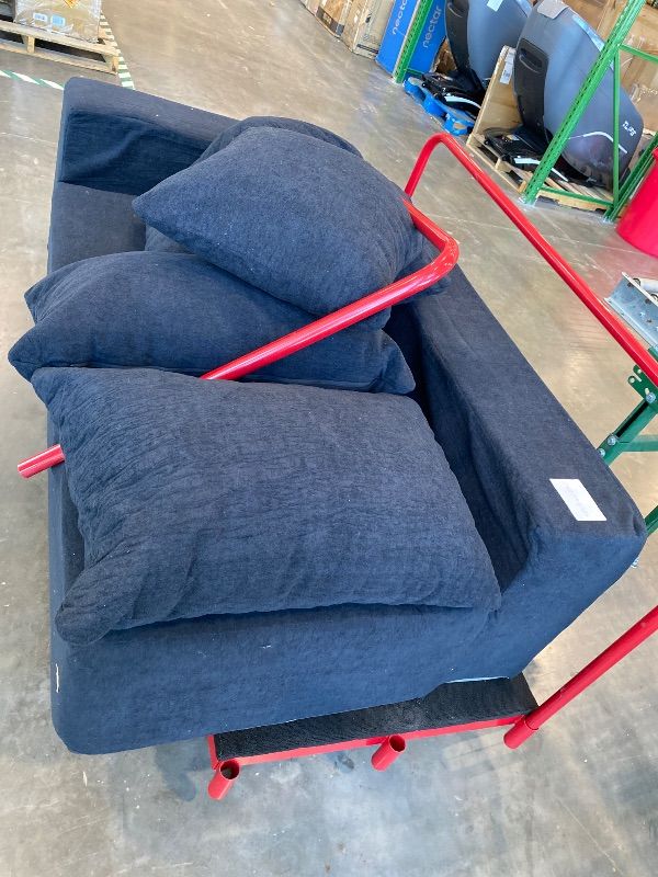 Photo 1 of *Partial Set*
Vamcheer Modular Sectional Sofa with Chaise, Modern L Shaped Cloud Couch with Deep Seat, Sectional Couches for Living Room, Bedroom, Office, No Assembly Required, Black