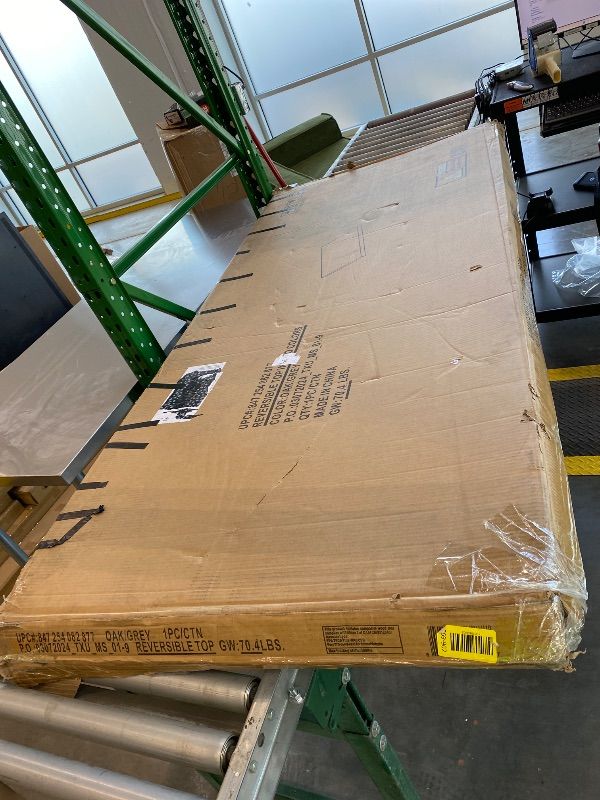 Photo 1 of *Partial Set* Flash Furniture 30''W x 72''L Rectangular Grey HP Laminate Activity Table