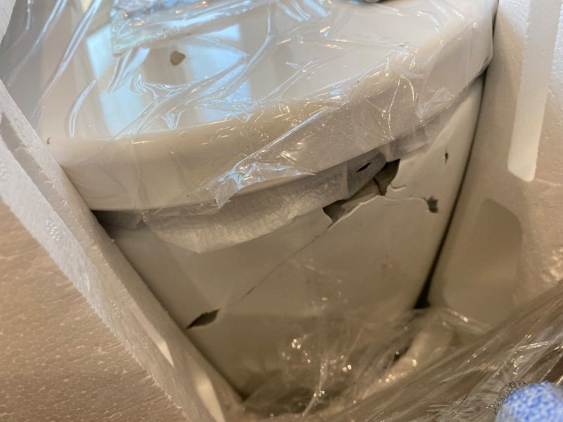 Photo 1 of *Major Damaged*
Deer Valley Smart Toilet with Bidet Built in, Tankless Elongated Electric One Piece Toilet, Smart Bidet with Seat Heating, Remote Control