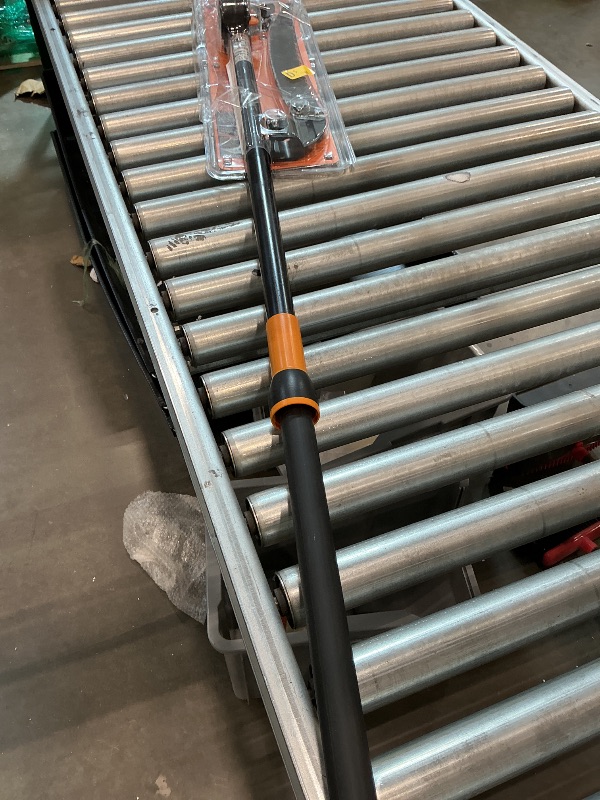Photo 1 of *Missing Parts - Check clerk notes*
Fiskars 2-in-1 Extendable Tree Pruner and Pole Saw (Extends 7.9 - 12 feet) with Rotating Head, Pruning Stik Model with15-Inch Double-Grind Saw Blade, and Double Locking System