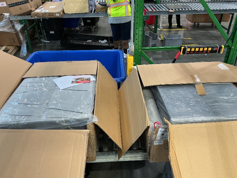 Photo 1 of 106" L-Shaped Modern Sofa Modular Sectional Cloud Couch with Charging Station, Convertible Sectional Sofa Sleeper Bed with USB/Type-C Port, Removble Chaise Sofa for Living Room, Apartment, Grey Velvet