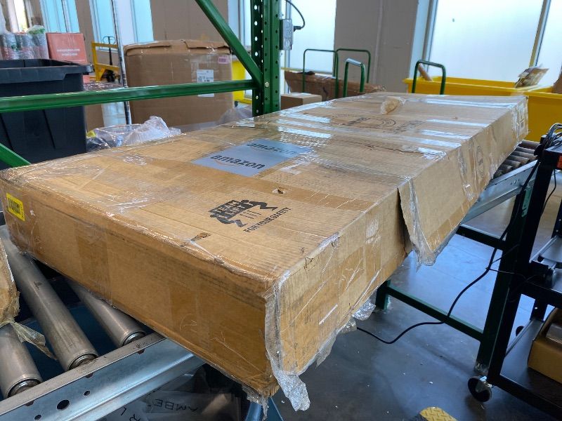 Photo 1 of *PARTIAL SET* **BOX 1/2**
8x12 FT Greenhouse for Outdoors, Polycarbonate Greenhouse with Roof Vent, Ground Nails, Lockable Push Door, Aluminum Large Walk-in Green House for Outside Garden Backyard, Patio, Lawn