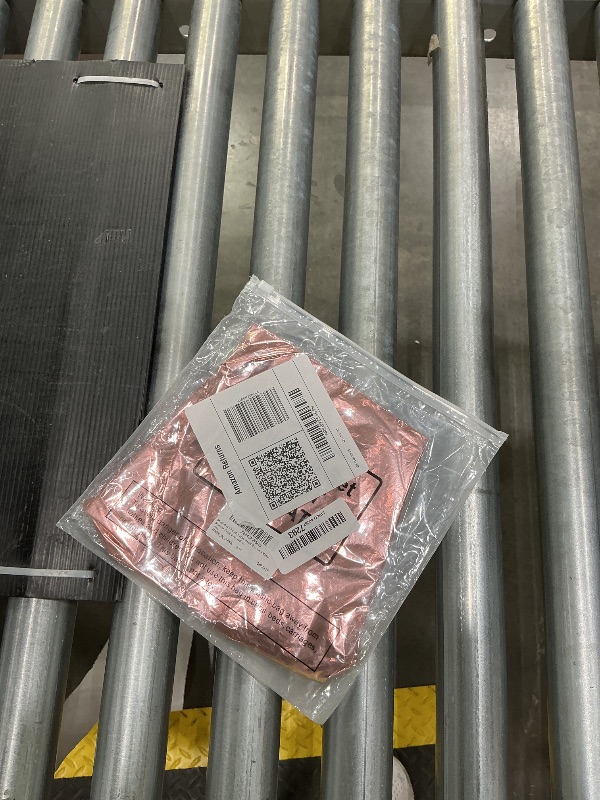 Photo 1 of 10pcs Rose Gold Foil Heart Shaped Balloons - 18 Inch Heart Mylar Balloons for Baby Shower, Wedding, Valentine's Day Decorations