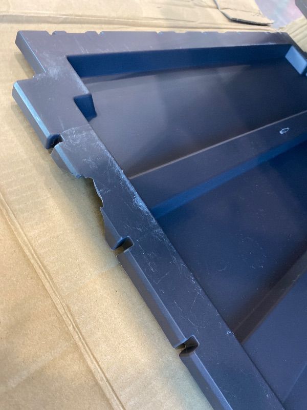 Photo 1 of *Major Damaged - Check clerk notes*
YITAHOME 120 Gallon Resin Deck Box, Weather Resistant Outdoor Storage Box for Patio Cushions, Garden Tools, Pool Supplies, Lockable, Easy Assembly, Extra Seat or Table (Dark Brown)