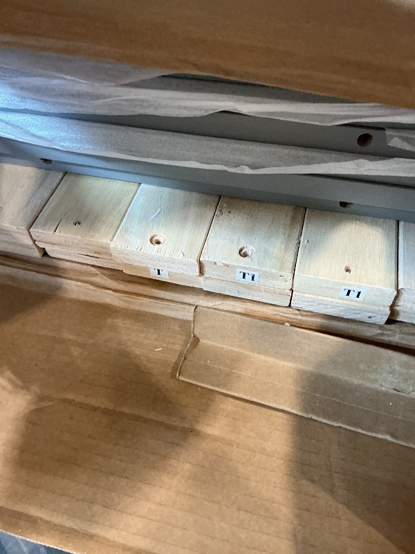 Photo 1 of *Partial Set*
Acosure Full Over Full Bunk Bed with Trundle and Staircase,Bedroom Wood 3 Beds Frame in 1 W/Three Compartments & Guardrail,Slats Support,for Kids Teens Girls Boys,Gray