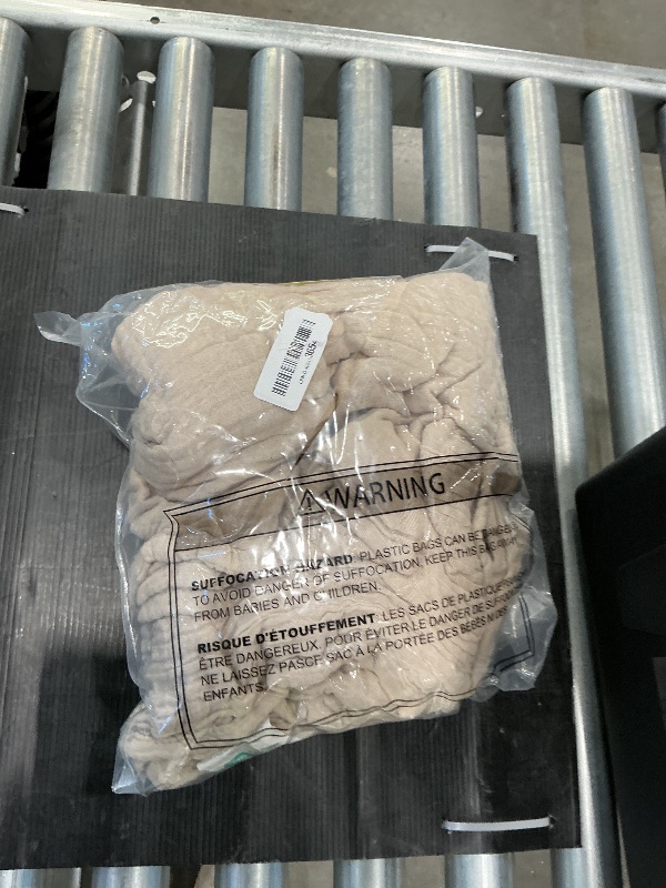 Photo 1 of 100% Cotton Blanket Large 50"x 70", 6 Layers Muslin Blankets, Cooling and Soft Throw Blanket for Bed and Couch, Breathable Quilt Bedspread, Gauze Bedding for Adults, Oatmeal, Beige Linen