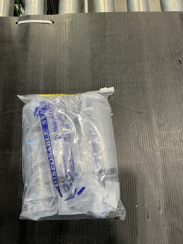 Photo 1 of 12pack 60ml Large Syringes Without Needle, With Cap for Liquid, Measuring, Ink Refilling, Oil, Liquids Glue Applicator, Individually Sealed