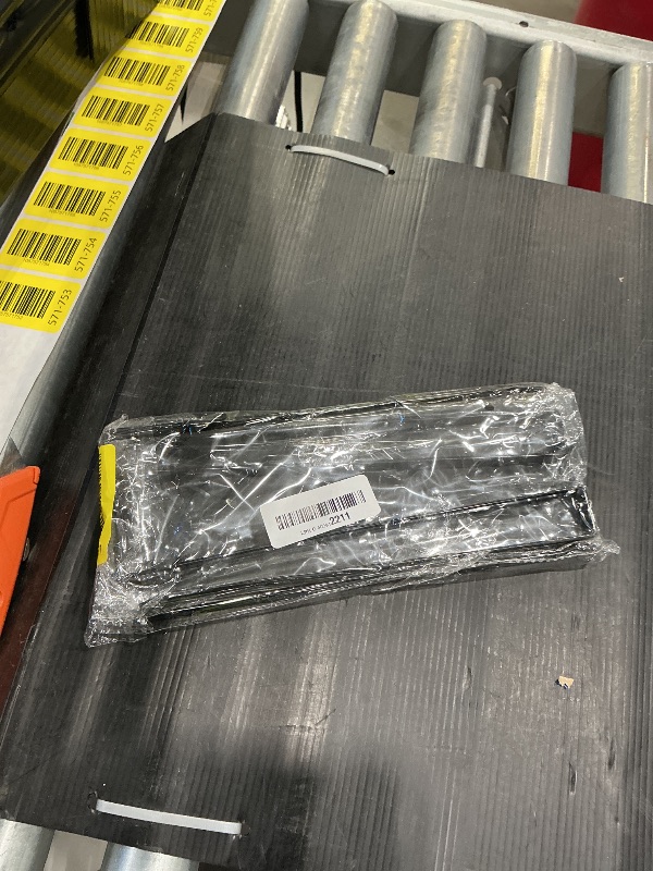 Photo 1 of 2 Pack Tumbler Lid Organizer, Horizontal Tumbler Lid Storage Hook to Hold Up 20 Lids, Space Saving Cup Lid Holders Under Cabinet Tumbler Lid Hook for Kitchen Organizer, Paper Towel Rack Hanger (Black)