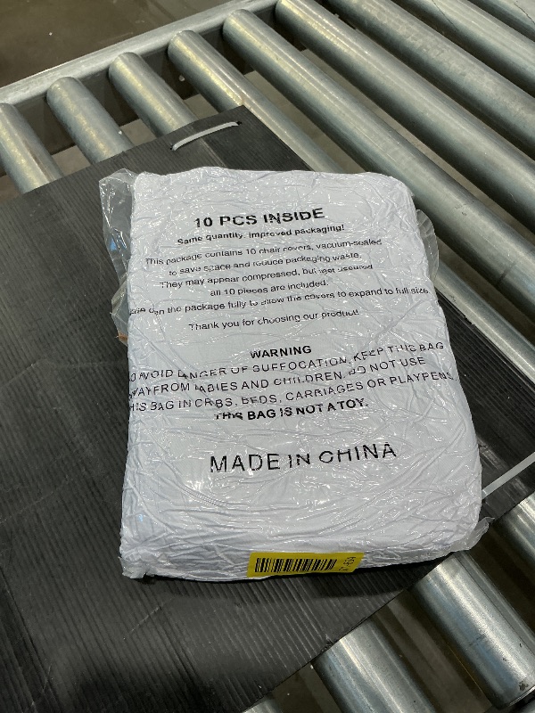 Photo 1 of 10Pack White Tablecloths for 6 Foot Rectangle Tables 90 x 132 Inch - 6ft Rectangular Bulk Linen Polyester Fabric Washable Cloth Cover for Wedding Reception Banquet Birthday Party