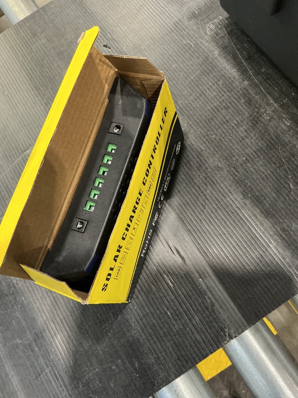 Photo 1 of 100A MPPT Solar Charge Controller, 12V/ 24V Solar Panel Battery Intelligent Regulator with Dual USB Port, LCD Display and Timer Setting ON/Off Hours