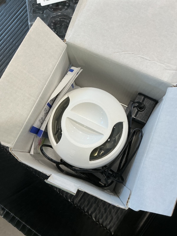 Photo 1 of *Minor Damage*
2025 Ultrasonic Retainer Cleaner for Dentures & Aligner, Durable Removable Base and Top Cover, Denture Cleaner Machine with 4 Modes for Mouth Guards, Jewelry, Rings, etc (White)